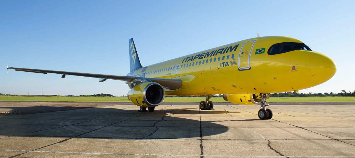 Avião da ITA Transportes Aéreos