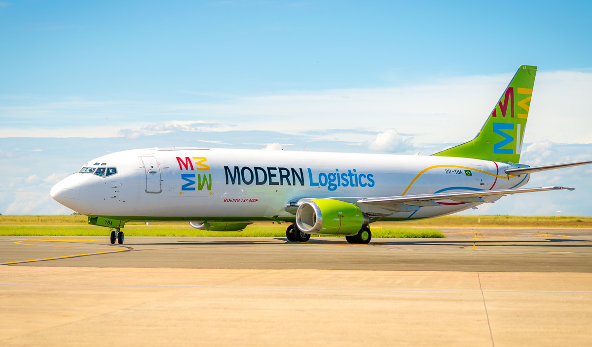 Avião da Modern Logistics