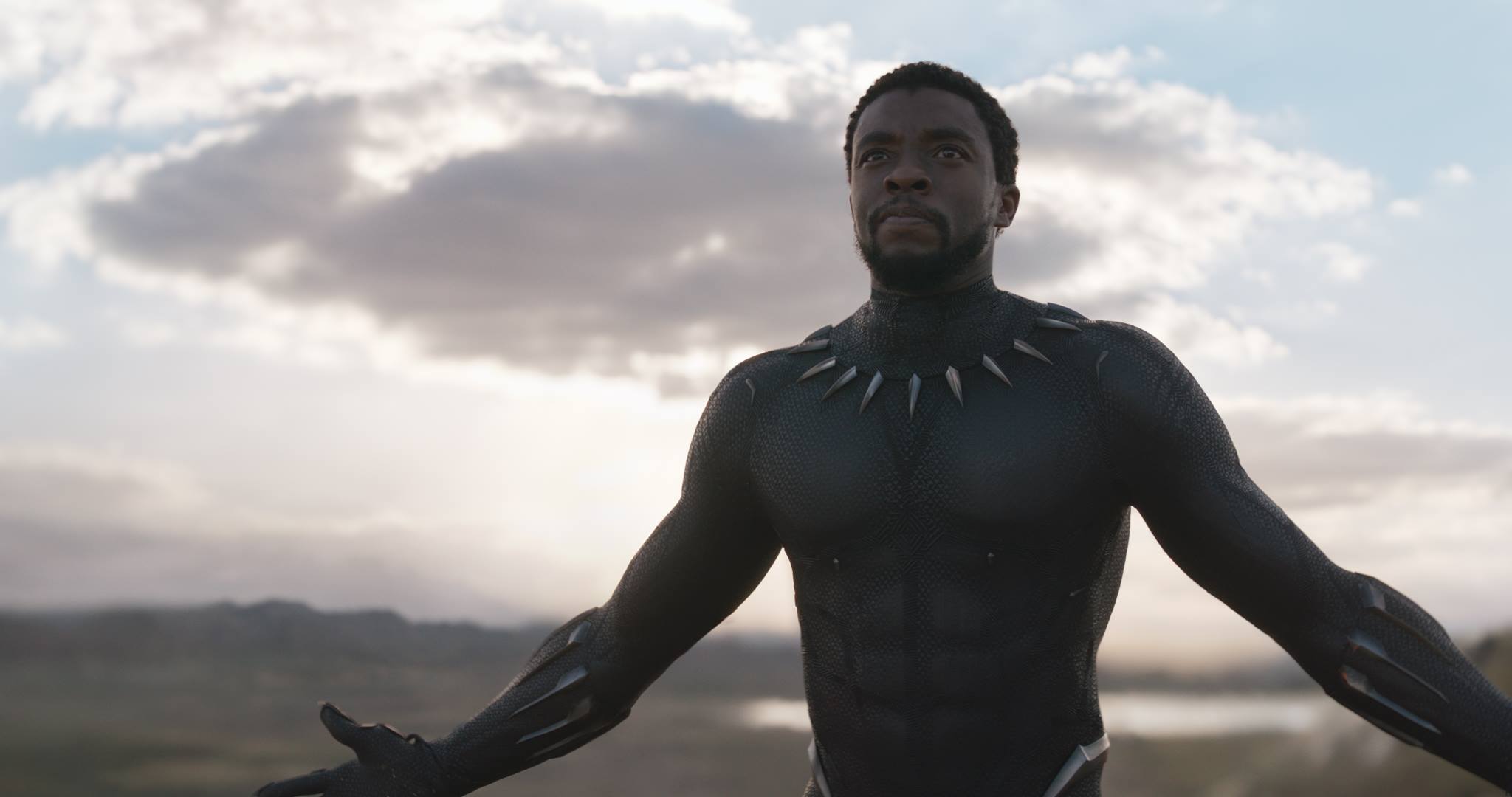 Chadwick Boseman como Pantera Negra