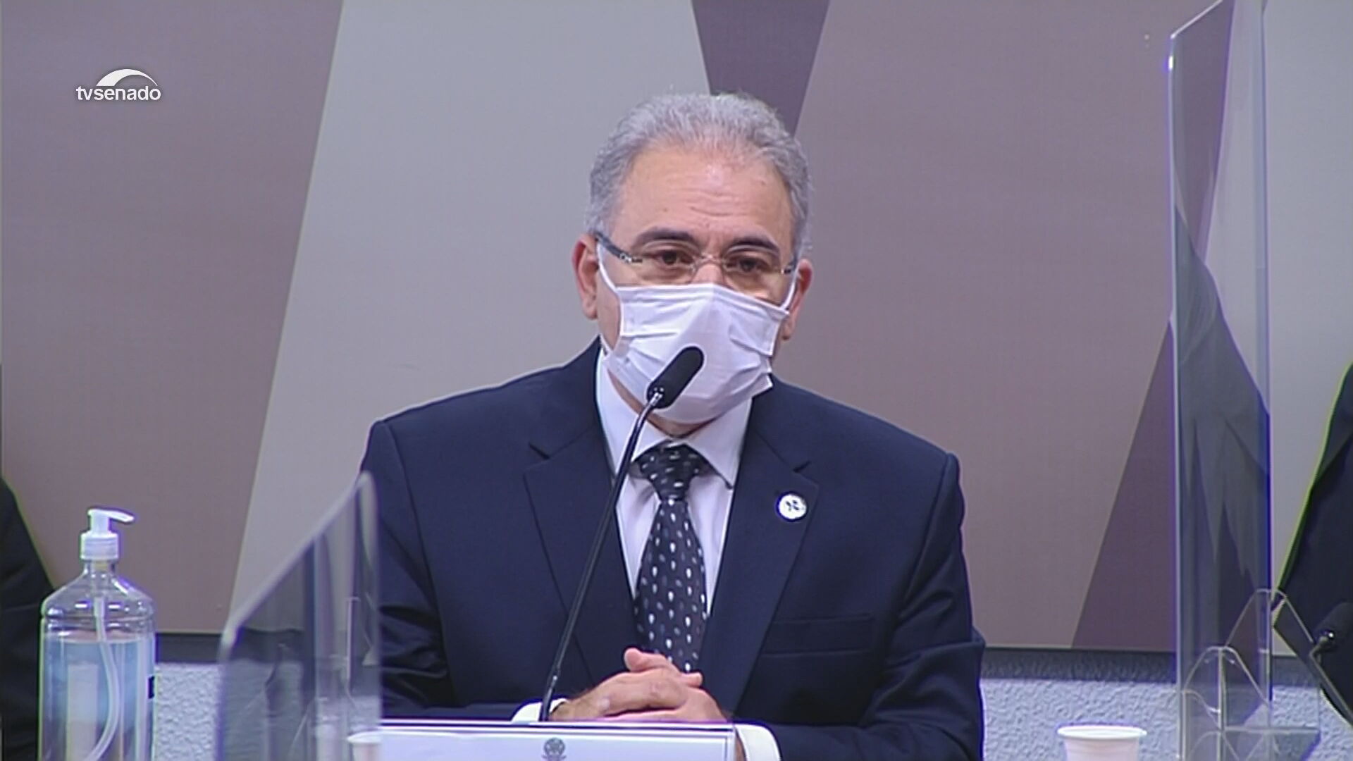 Marcelo Queiroga, ministro da Saúde, presta depoimento à CPI da Pandemia