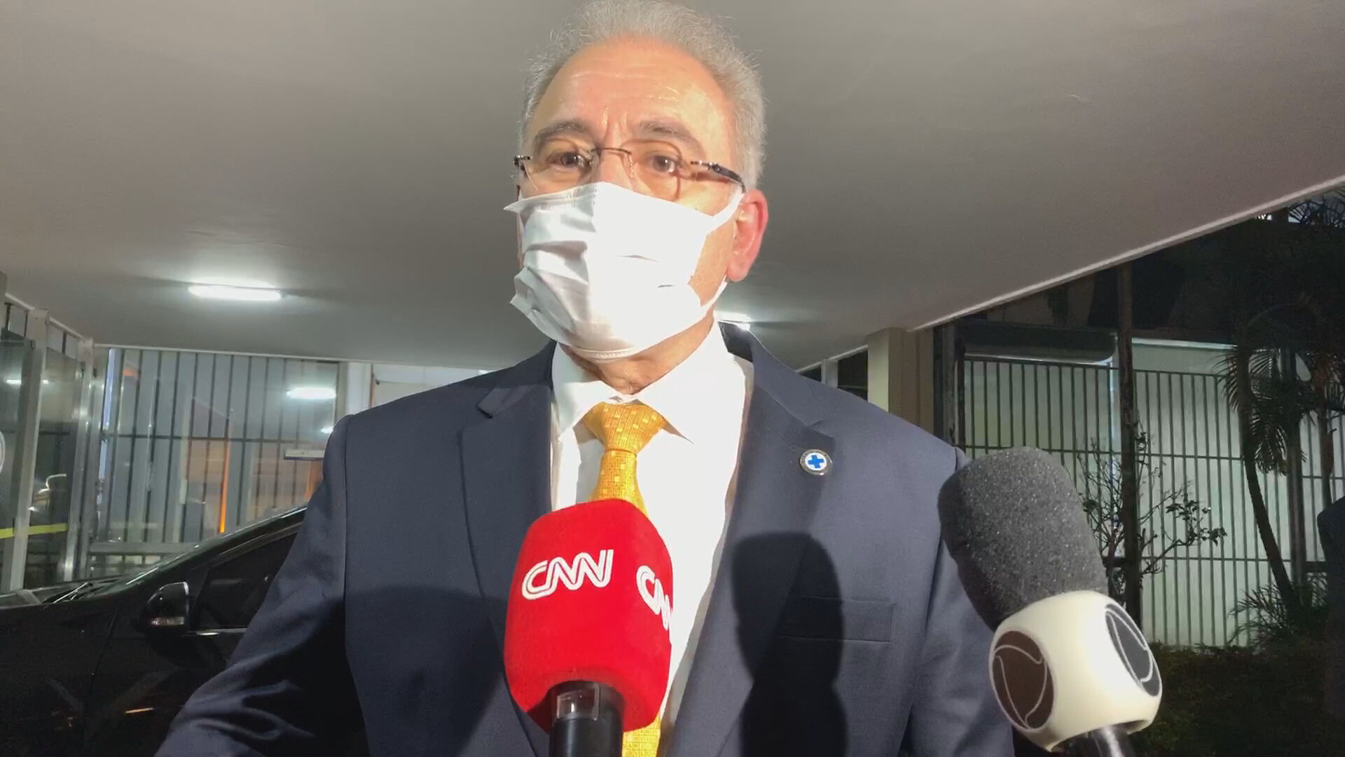 O ministro da Saúde, Marcelo Queiroga, falou com a reportagem da CNN