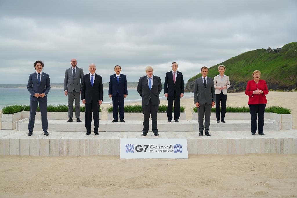 Líderes do G7