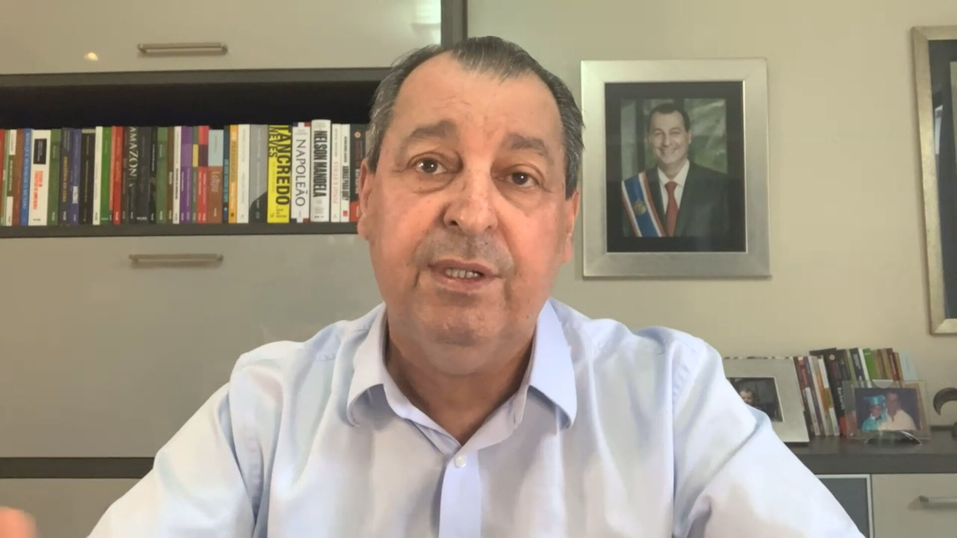 Senador Omar Aziz (PSD-AM), presidente da CPI da Pandemia