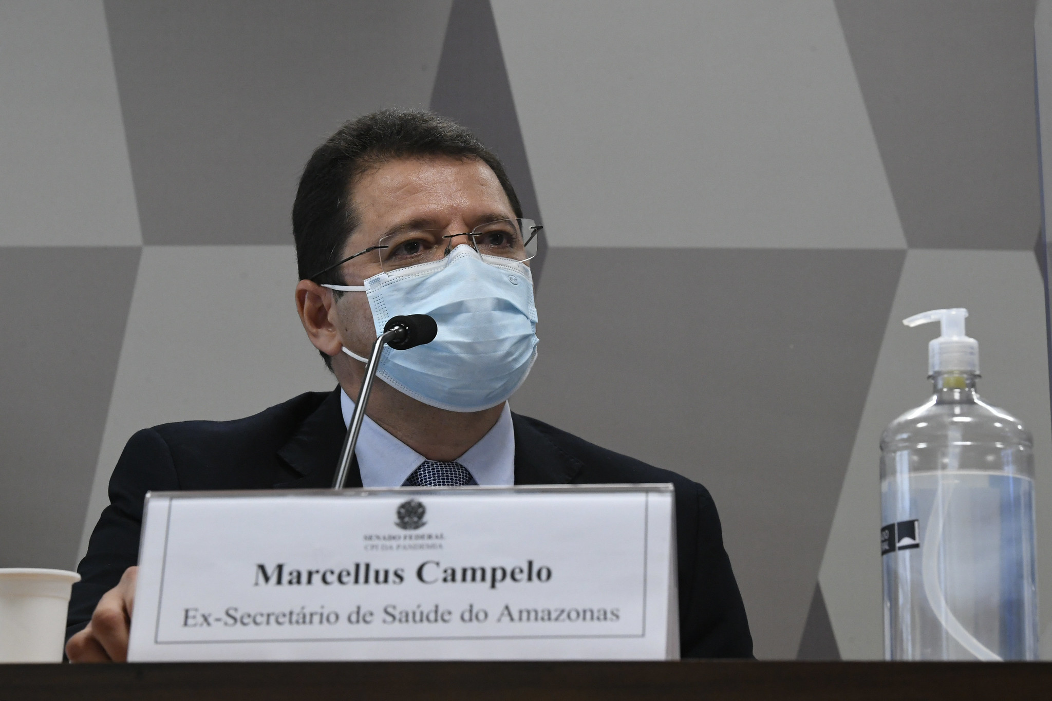 Depoimento de Marcellus Campêlo, ex-secretário de Saúde do Amazonas, para a CPI