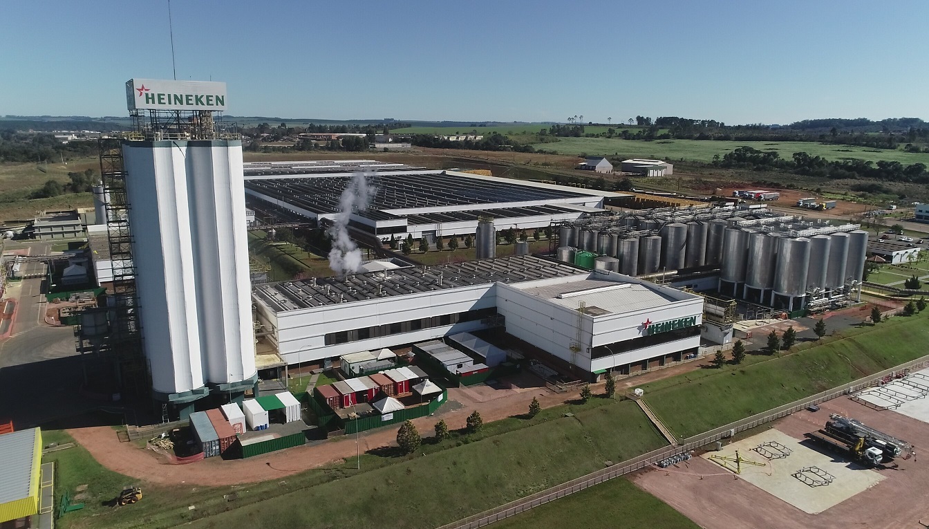 Fábrica da Heineken em Ponta Grossa, Paraná