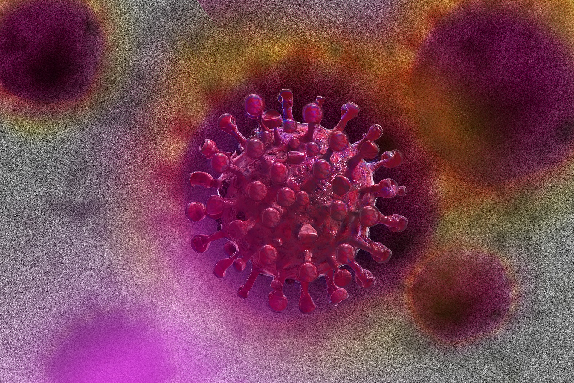 Ilustração novo coronavírus
