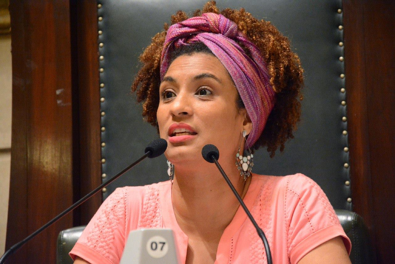 A vereadora Marielle Franco