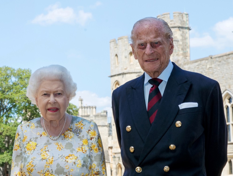 Rainha Elizabeth II e o príncipe Philip, duque de Edimburgo