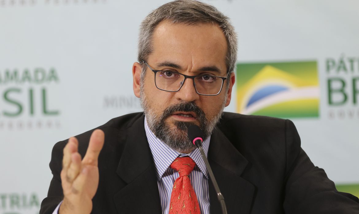 O ex-ministro da Educação, Abraham Weintraub