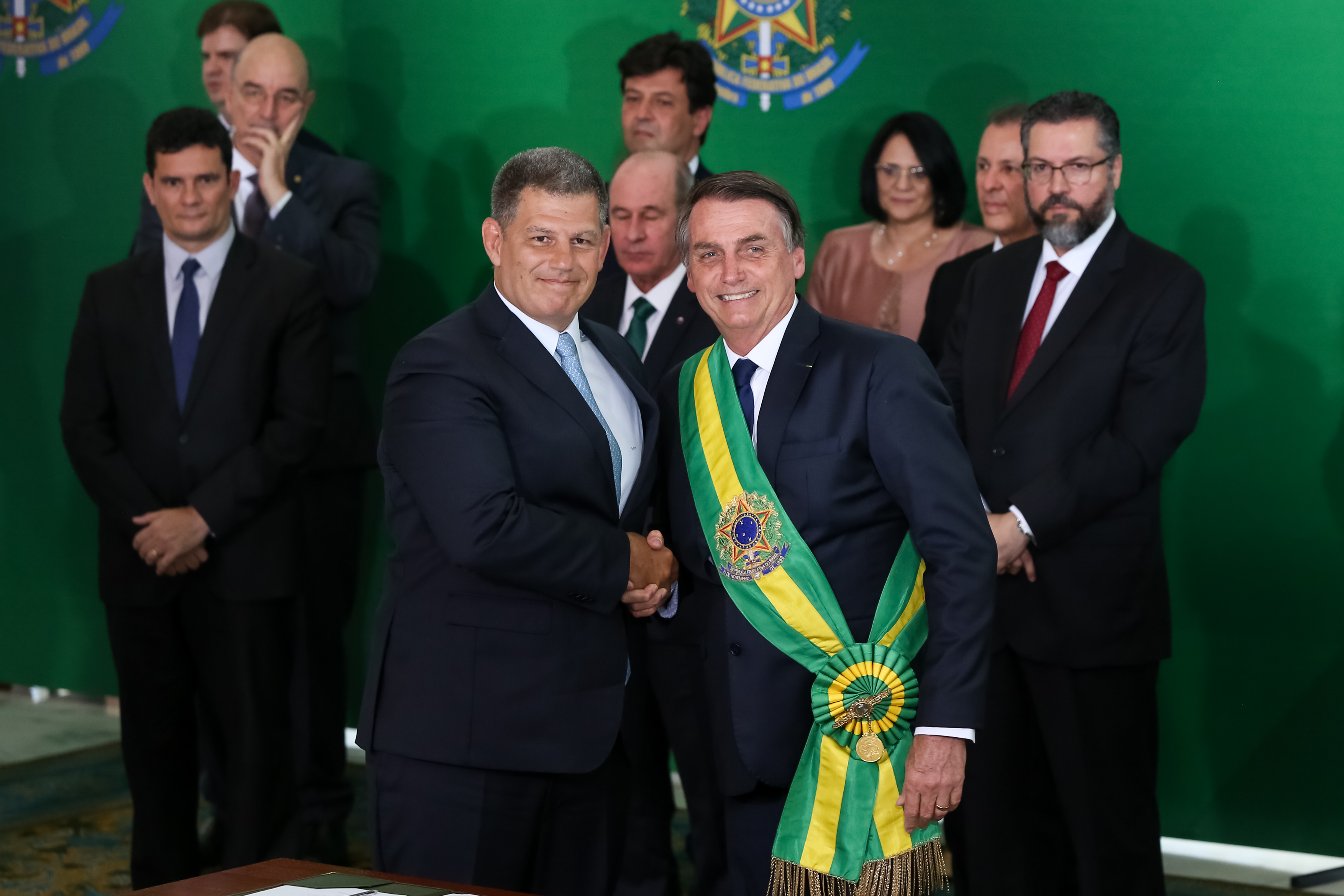 Jair Bolsonaro e Gustavo Bebianno