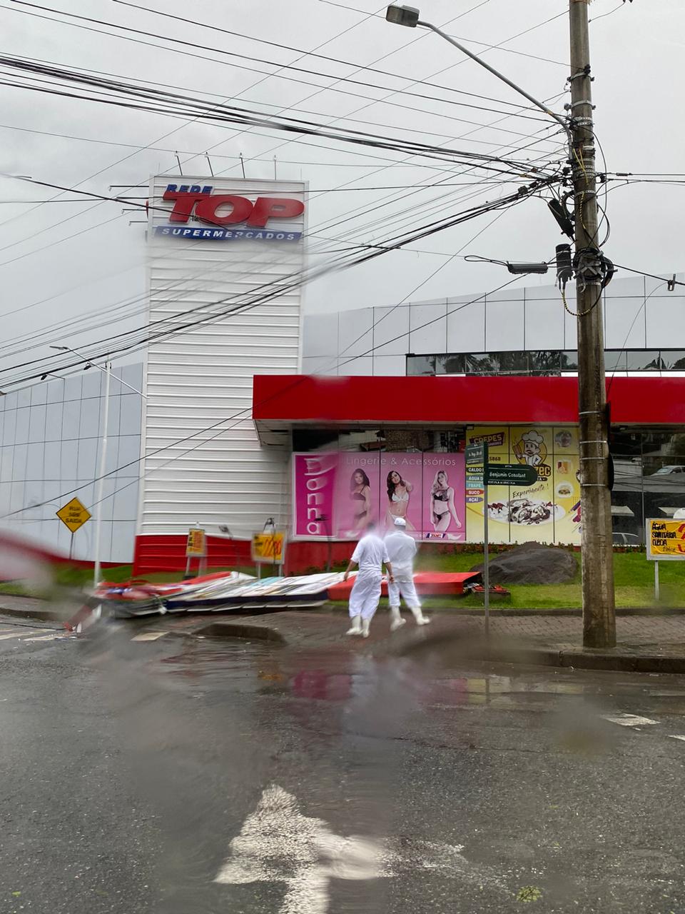 Ciclone bomba em Blumenau