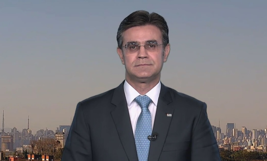 O vice-governador de São Paulo, Rodrigo Garcia (DEM), fala à CNN