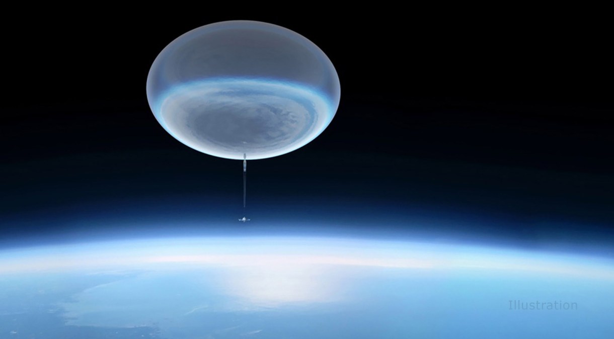 O mais recente balão científico da Nasa, que vai enviar um telescópio à estratosfera terrestre para estudar a formação de estrelas