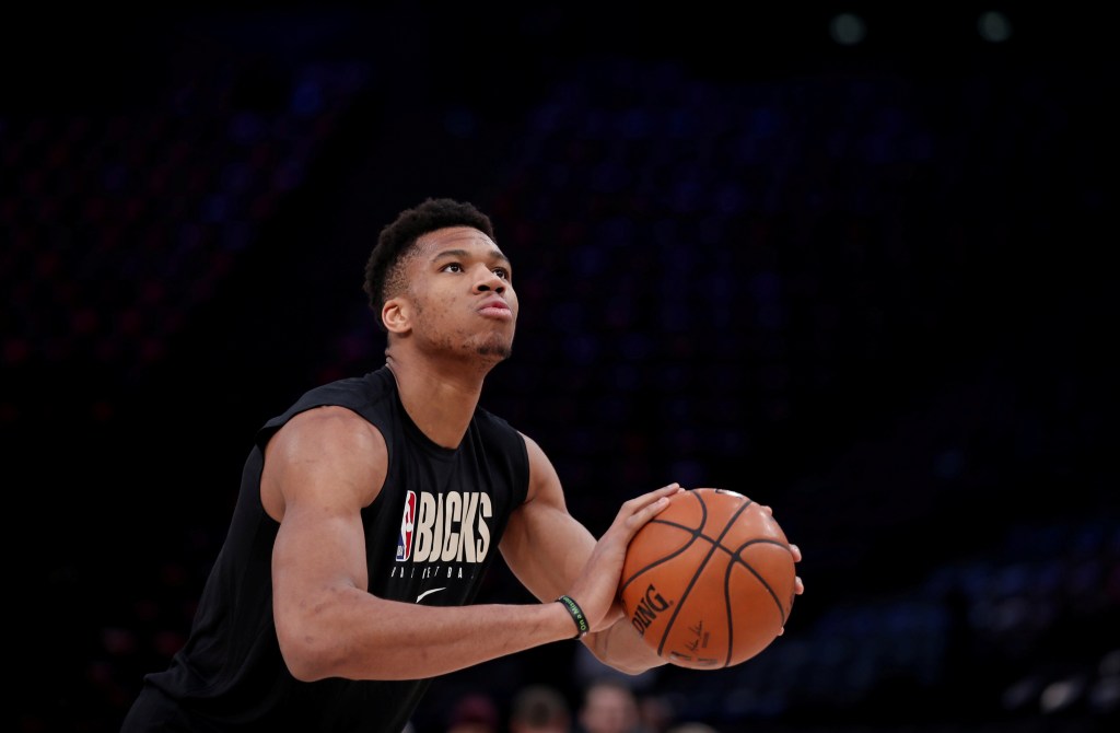 Giannis Antetokounmpo, do Milwaukee Bucks; NBA retoma temporada 2020 depois de 4