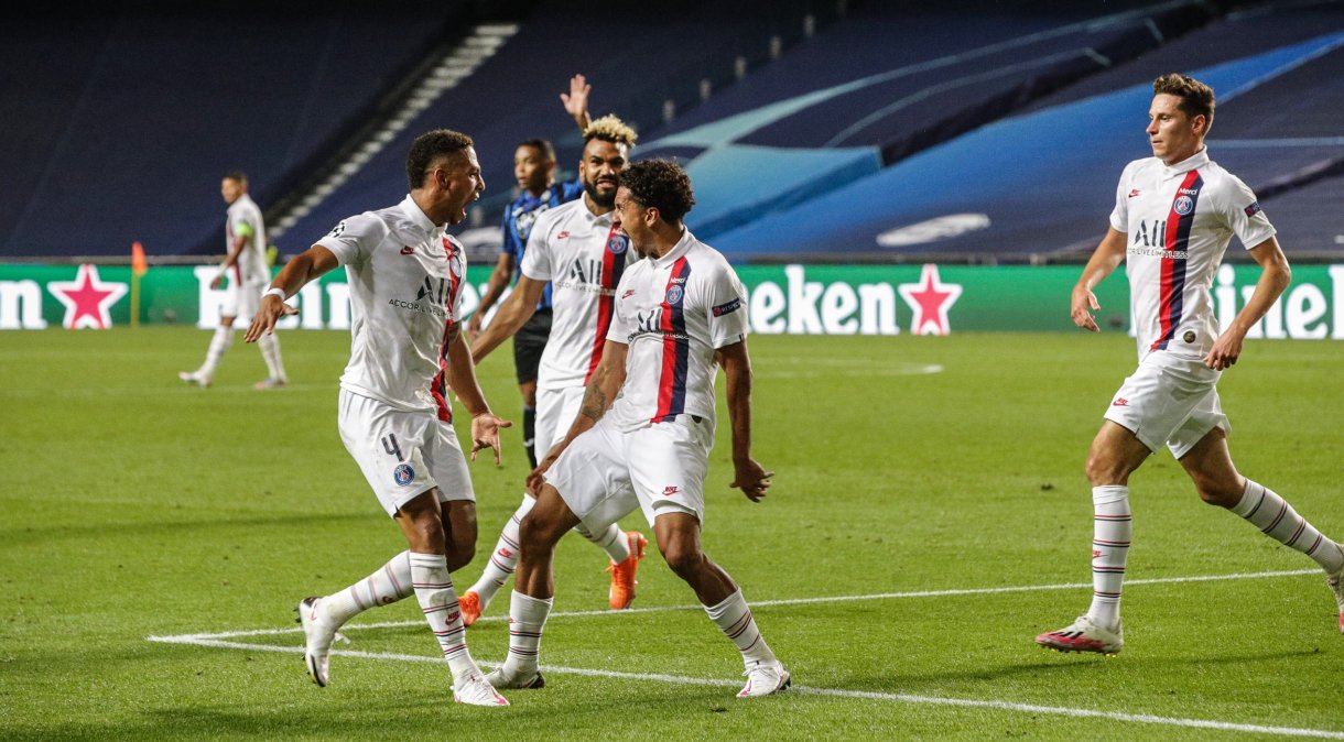 PSG venceu o Atalanta e avançou às semi-finais da Liga dos Campeões