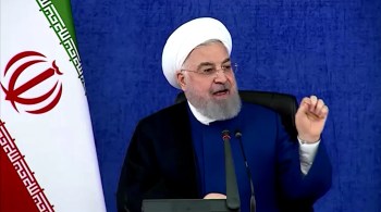 Neste sábado, Hassan Rouhani fez um discurso condenando furiosamente o que chamou de "traição do estado do Golfo"