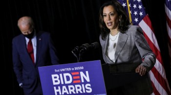 Se vencer eleição em novembro ao lado de Joe Biden, ela será a primeira vice-presidente mulher, negra e descendente de índios e jamaicanos
