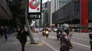 Temperatura em todo o estado deve cair ainda mais durante semana, diz Inmet