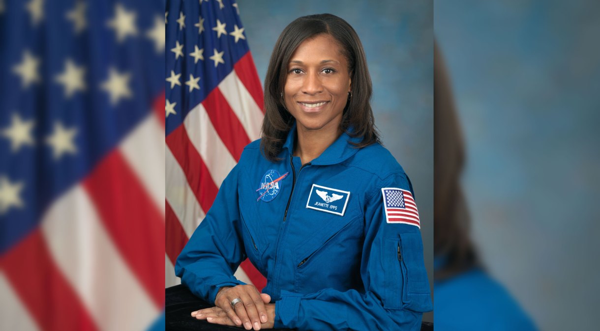 A astronauta da Nasa Jeanette Epps