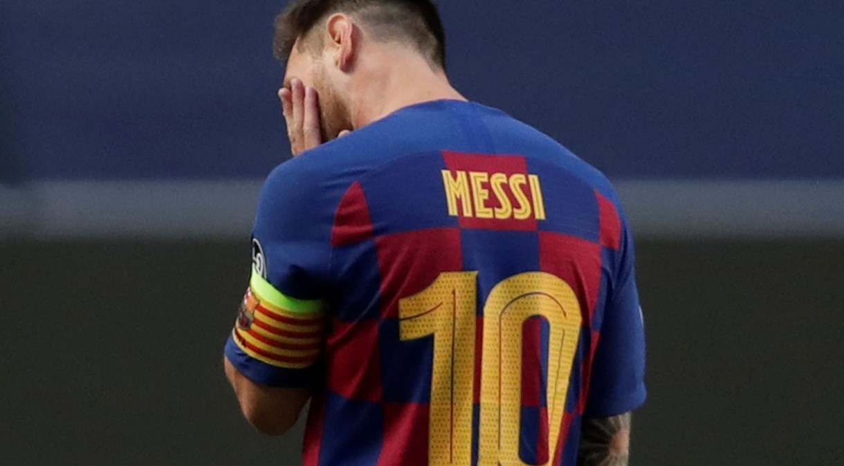 Messi decidiu deixar o Barcelona