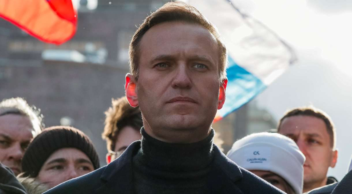 Líder ativista da oposição ao governo russo, Alexei Navalny