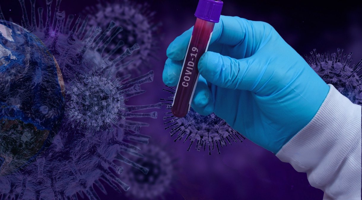 Imagem ilustrativa de teste para detecção da Covid-19, doença causada pelo novo coronavírus