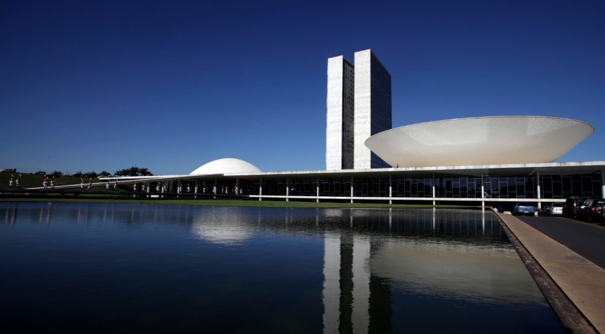 Prédio do Congresso Nacional, em Brasília, em abril de 2010