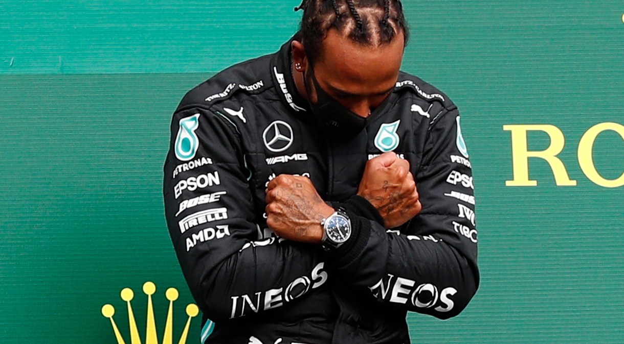 Hamilton: piloto fez a volta mais rápida do dia