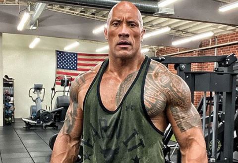 O ator Dwayne "The Rock" Johnson