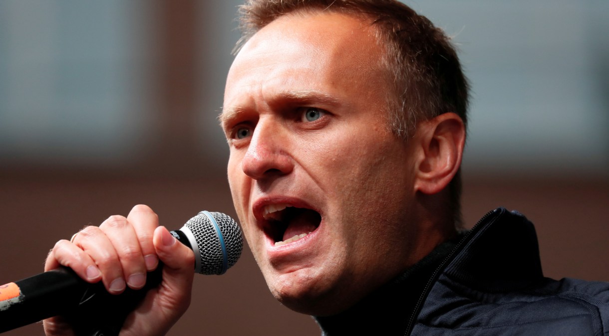 O líder opositor russo Alexei Navalny