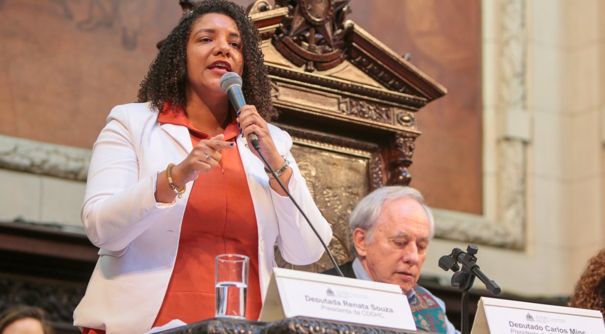 O PSOL oficializou a candidatura da deputada estadual Renata Souza à prefeitura do Rio de Janeiro