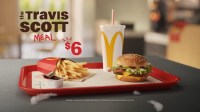 McDonald’s lança nos EUA combo com nome do rapper Travis Scott