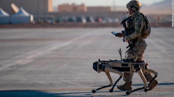 Sempre o melhor amigo do homem, agora uma versão robótica do cachorro vai ajudar os soldados em batalha