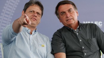 Aliados do governador veem o encontro como uma sinalização de que não há um desconforto entre Tarcísio de Freitas e Bolsonaro
