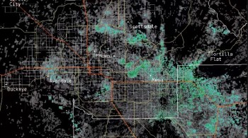 Leitura de radar indica que eles devem ter saído de uma caverna, túnel ou ponte