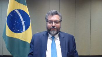 Ernesto Araújo classificou o Brasil como “herói da segurança alimentar do planeta” e elogiou o agronegócio do país