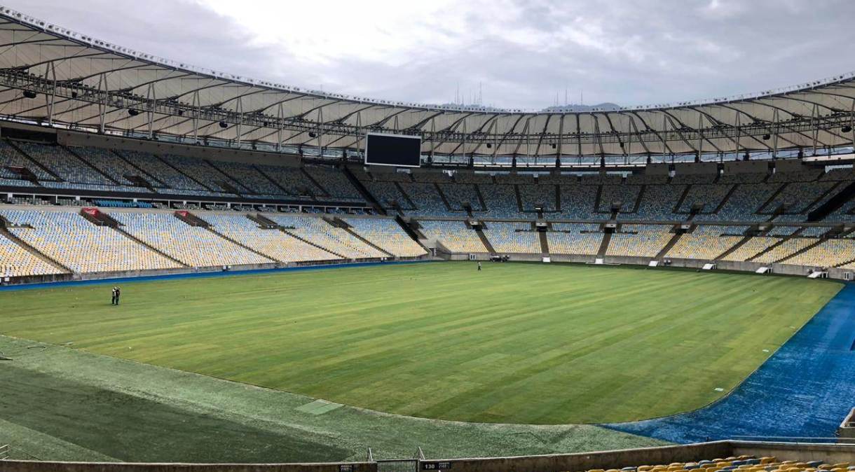 Estádio do Maracanã no Rio de Janeiro