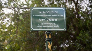 A praça tem o nome de Solitude, mulher negra lutou contra a escravidão