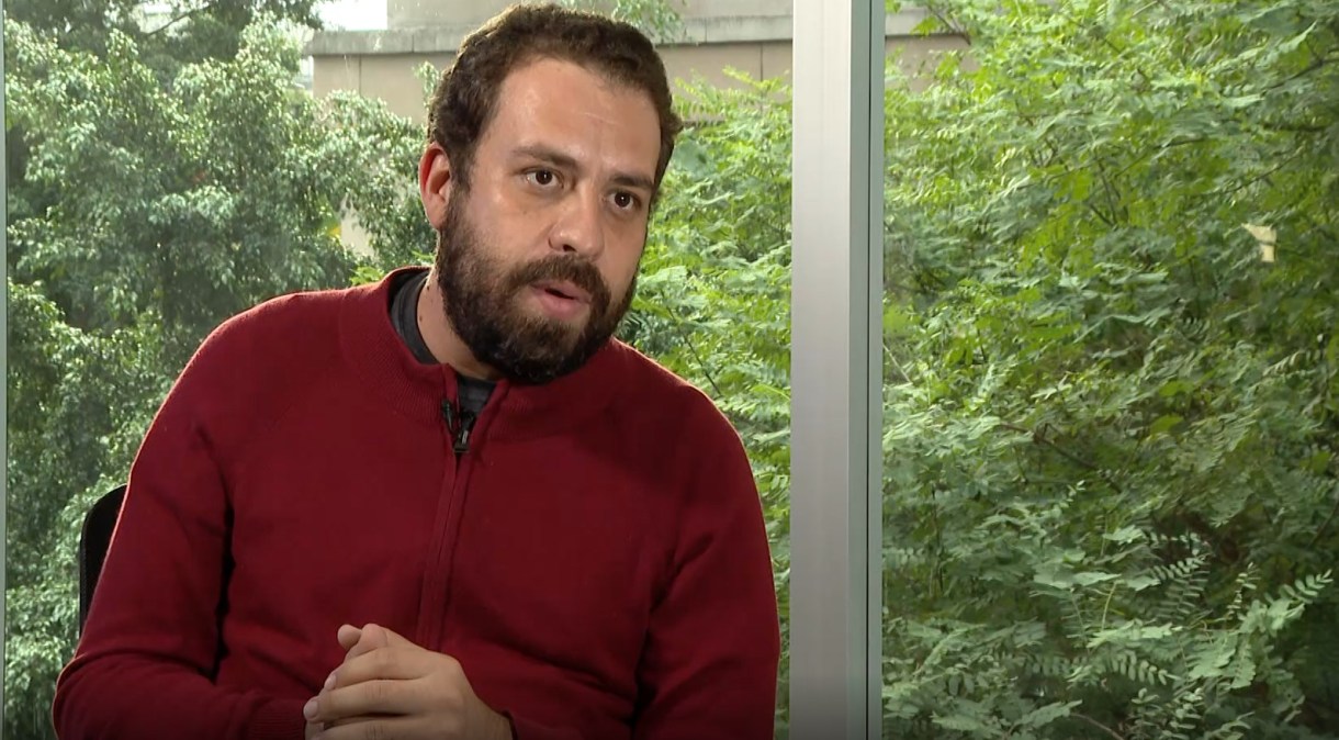 Guilherme Boulos, candidato do PSOL a prefeito de São Paulo