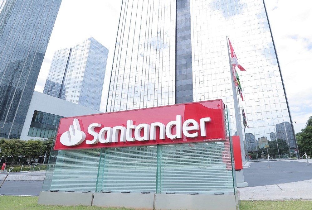 Sede do Banco Santander, no Brasil
