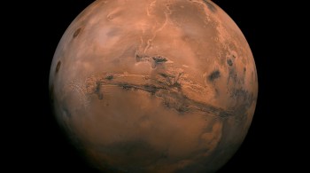 Agência Espacial Europeia mostrou imagens ao vivo do planeta para celebrar os 20 anos da missão espacial não tripulada Mars Express