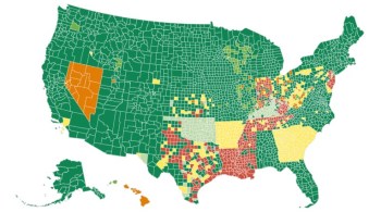 Apenas 6 dos 50 estados norte-americanos utilizam sistemas totalmente eletrônicos de votação; nos demais, são usadas cédulas de papel ou sistemas mistos