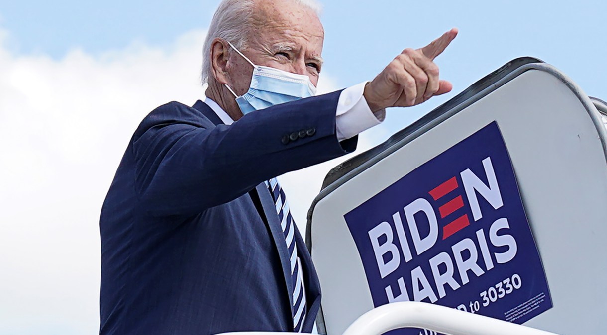 O candidato democrata à presidência dos Estados Unidos, Joe Biden