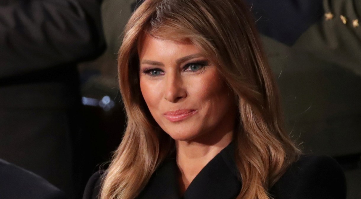 A primeira-dama dos EUA, Melania Trump