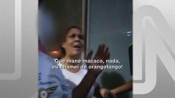 Vídeo mostra o flagrante de racismo