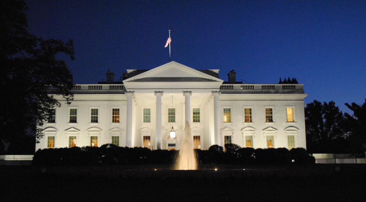 Casa Branca, residência oficial do presidente dos EUA