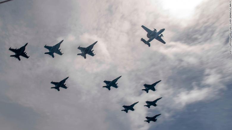 Aviões do exército chinês