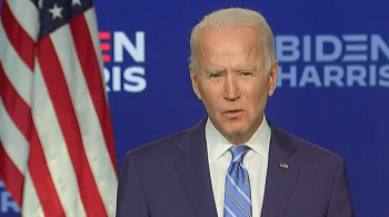 No discurso, Biden disse ainda que fez uma campanha para os democratas, mas irá governar pelos americanos