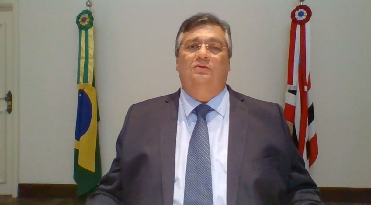 Governador do Maranhão, Flávio Dino (PCdo B), em entrevista para a CNN