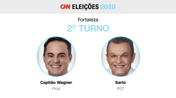 Os candidatos do PDT e do Pros se enfrentarão no próximo dia 29 de novembro